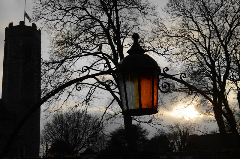 Lantern over gate at Rollesby Church